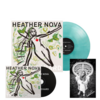 Heather Nova - The Orchard - Crystal Clear & Solid Turquoise Colour Vinyl + CD + Signed Postcard